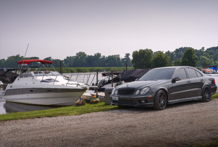 Skippe Bud's E55 and Boat 1